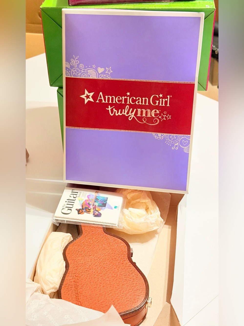 RARE NIB American Girl Retired Guitar Set – Pristine Condition